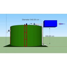 Biogas Digester BD 68 m3