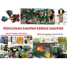 Gasifier Sampah TPS Terpadu GS 500 