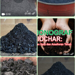 Mesin Biochar Kencana RB 50600 (3000 Liter) – Solusi Pirolisis Biomassa Lengkap