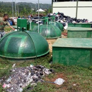 Instalasi Shelter Biodigester 9000 L (2)