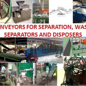 Mesin Pemilah Pengayak Sampah